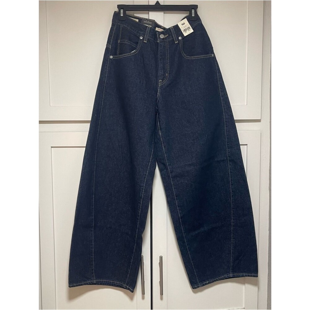 Levi’s Super Baggy Barrel Jean in shaded view sz 26 x 30 NWT - Picture 6 of 12